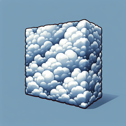 Clouds.
Single Game Texture. In-Game asset. 2d. Blank background. High contrast. No shadows.