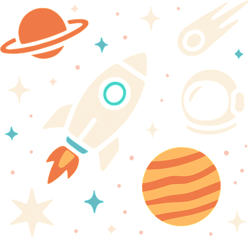 Space.
In-Game asset.  2d.  High contrast.  No shadows