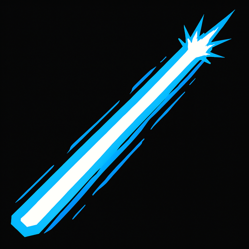 Işın.
In-Game asset.  2d.  High contrast.  No shadows