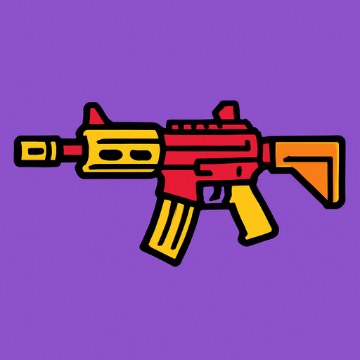 Silah.
In-Game asset.  2d.  High contrast.  No shadows