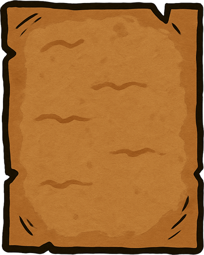 Kahverengi sayfa yaprağı.
In-Game asset.  2d.  High contrast.  No shadows