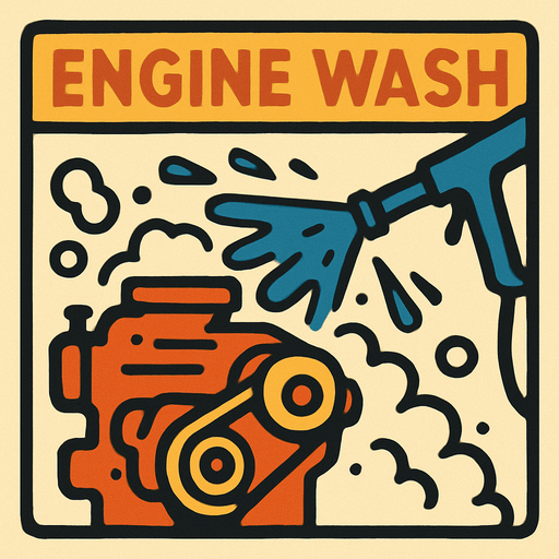 engine wash photo.
In-Game asset.  2d.  High contrast.  No shadows