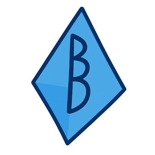 Diamond, . No background. Transparent background. Blank background. No shadows. 2d. In-Game asset. flat