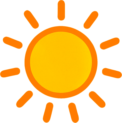 sun.
In-Game asset.  2d.  High contrast.  No shadows