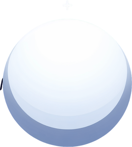 A plain white circle.
Single Game Texture. In-Game asset. 2d. Blank background. High contrast. No shadows.
