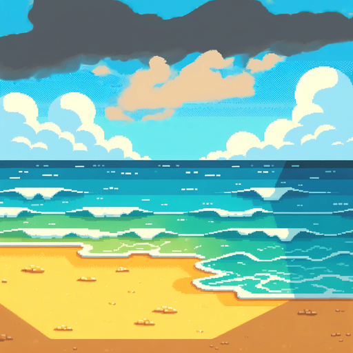 Remove those clouds and just paint it the color of the same light blue sky