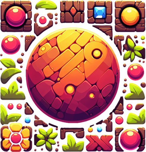 mg.
Single Game Texture.  In-Game asset.  2d.  Blank background.  High contrast.  No shadows