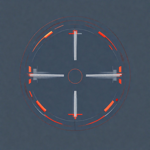 crosshair. No background. Transparent background. Blank background. No shadows. 2d. In-Game asset. flat