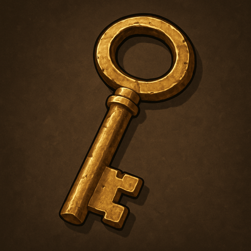 Old golden key.
In-Game asset