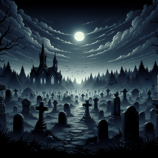 old dark cemetery, 4k, high quality, landscape, digital art.
Single Game Texture. In-Game asset. 2d. Blank background. High contrast. No shadows.
