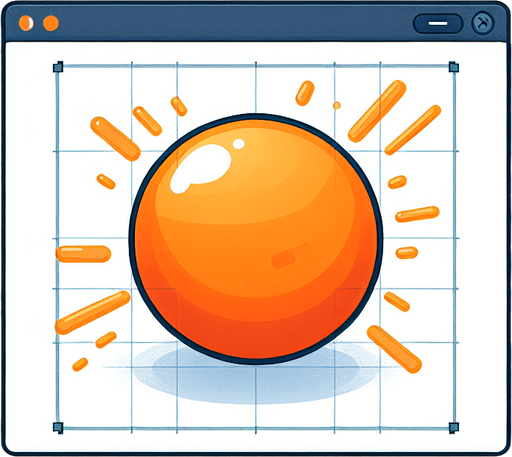 animation orange.
Single Game Texture. In-Game asset. 2d. Blank background. High contrast. No shadows.