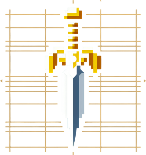 snes dagger. front view
Single Game Texture.  In-Game asset.  2d.  Blank background.  High contrast.  No shadows