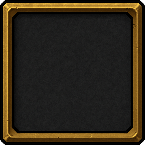 inventory background cell border square.
In-Game asset.  2d.  High contrast.  No shadows