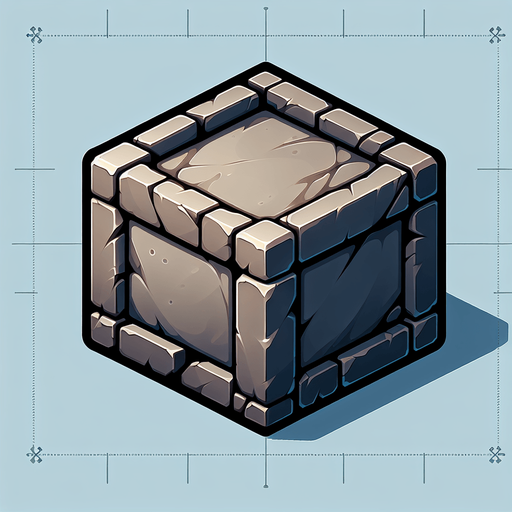 stone square, bevelled edges. 2d in-game asset, blank background, high contrast, no shadows, single-game texture.
Single Game Texture. In-Game asset. 2d. Blank background. High contrast. No shadows.