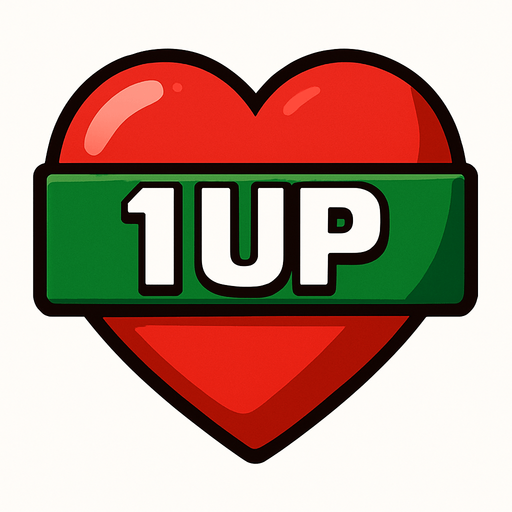 Vida extra, algo realista.
In-Game asset.  2d.  High contrast.  No shadows