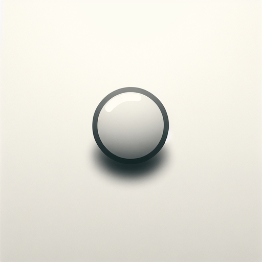 a single mat rounded empty button User interface