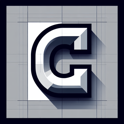 Letter C.
Single Game Texture.  In-Game asset.  2d.  Blank background.  High contrast.  No shadows