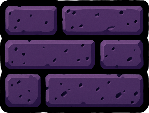 Duvar.
In-Game asset.  2d.  High contrast.  No shadows