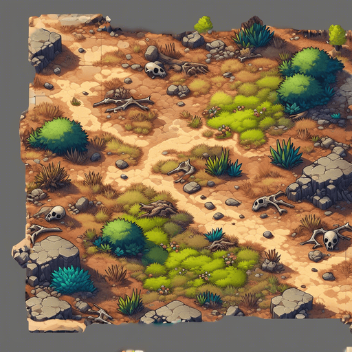 Add more scenery such as trees and rocks