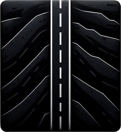 create a black color road.
Single Game Texture.  In-Game asset.  2d.  Blank background.  High contrast.  No shadows