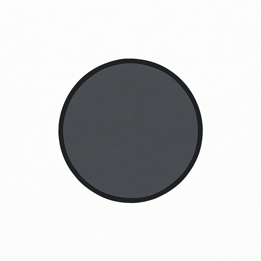grey dot at the center medium size 2d no background.
In-Game asset.  2d.  High contrast.  No shadows