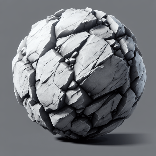 Rocks.
Single Game Texture. In-Game asset. 2d. Blank background. High contrast. No shadows.