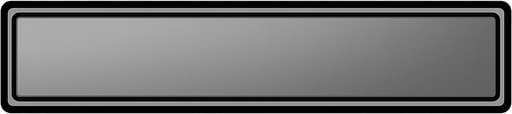 A long rectangular bar with soft grey gradient and a fine outline near the edge..
In-Game asset.  2d.  High contrast.  No shadows
