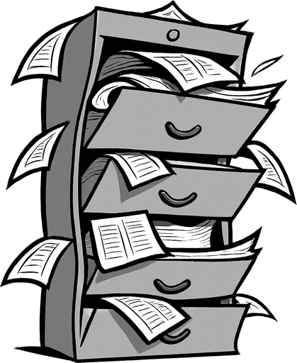 Squish the image like the cabinet is squeezing in on itself