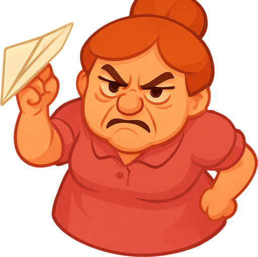 Make her look 40% more angry and give her more attitude