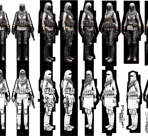 full size civilian
Single Game Texture.  In-Game asset.  2d.  Blank background.  High contrast.  No shadows