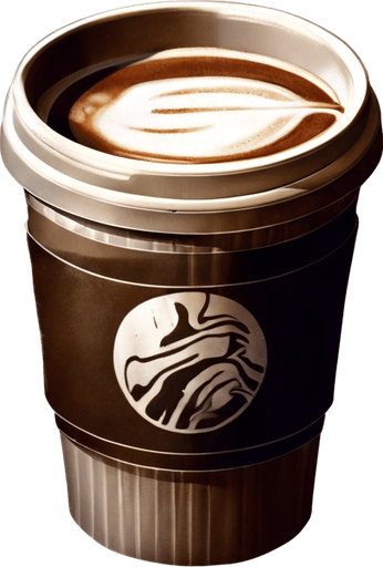 Have the coffee cup open at the top