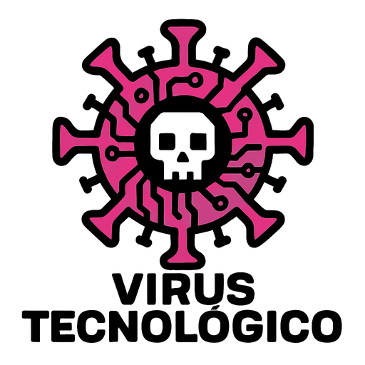 VIRUS TECNOLOGICO.
In-Game asset.  2d.  High contrast.  No shadows