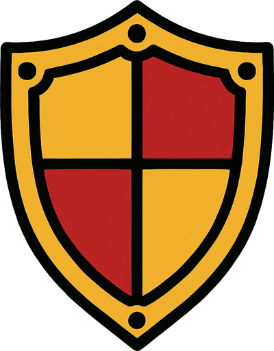 sheild.
In-Game asset.  2d.  High contrast.  No shadows