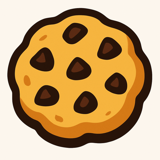 kurabiye.
In-Game asset.  2d.  High contrast.  No shadows