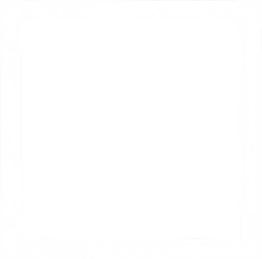 Just a square border white no details.
In-Game asset.  2d.  High contrast.  No shadows