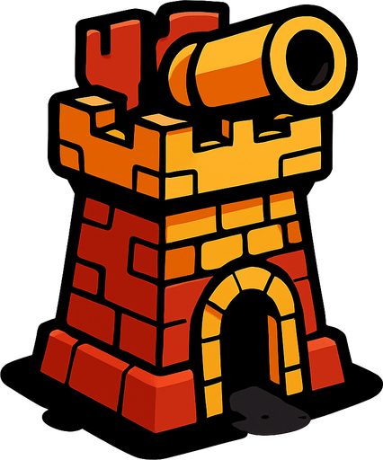 areaTowerAsset.
In-Game asset.  2d.  High contrast.  No shadows