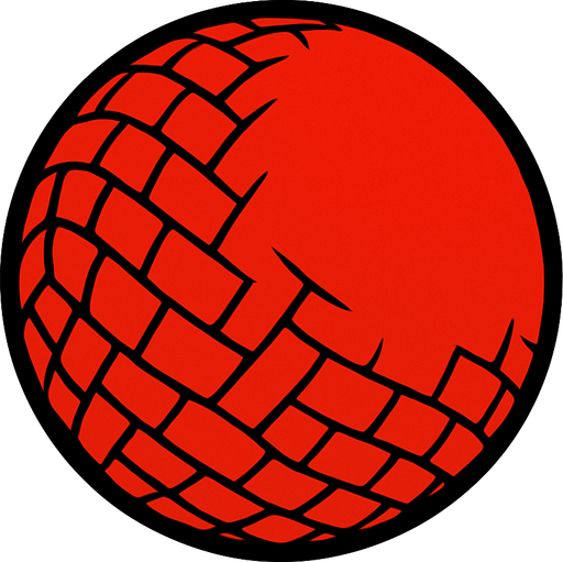 dodge ball ball.
In-Game asset.  2d.  High contrast.  No shadows