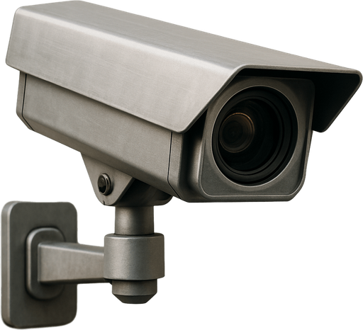 realistic security camera