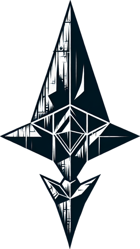 Tringular Spike.
Single Game Texture. In-Game asset. 2d. Blank background. High contrast. No shadows.