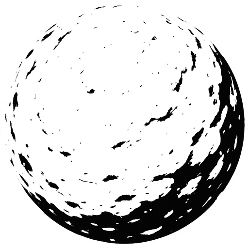 Pure White Planet.
In-Game asset.  2d.  High contrast.  No shadows