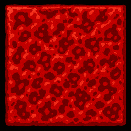 red blood texture, square bar.
In-Game asset.  2d.  High contrast.  No shadows