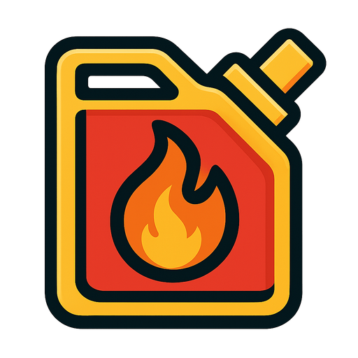 fuelPowerup.
In-Game asset.  2d.  High contrast.  No shadows