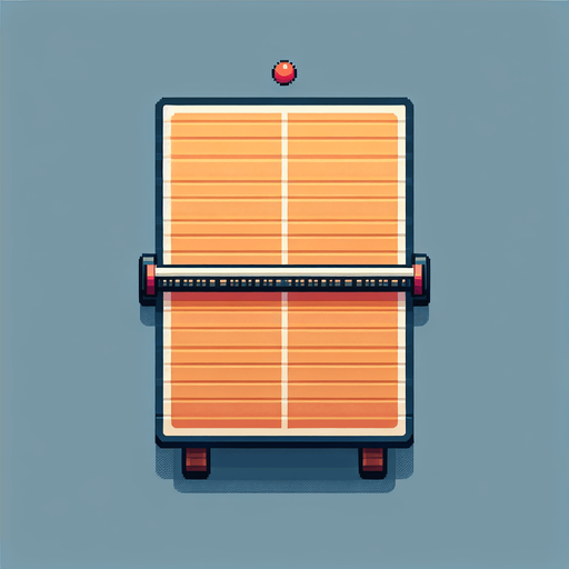 Pong table. Top view facing screen.
Single Game Texture.  In-Game asset.  2d.  Blank background.  High contrast.  No shadows