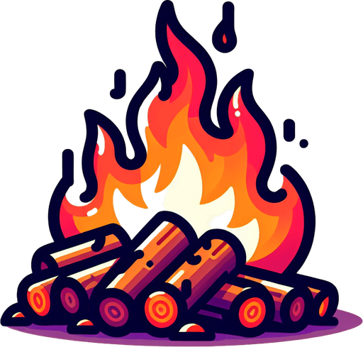 fire cute cartoon 2d.
Single Game Texture.  In-Game asset.  2d.  Blank background.  High contrast.  No shadows