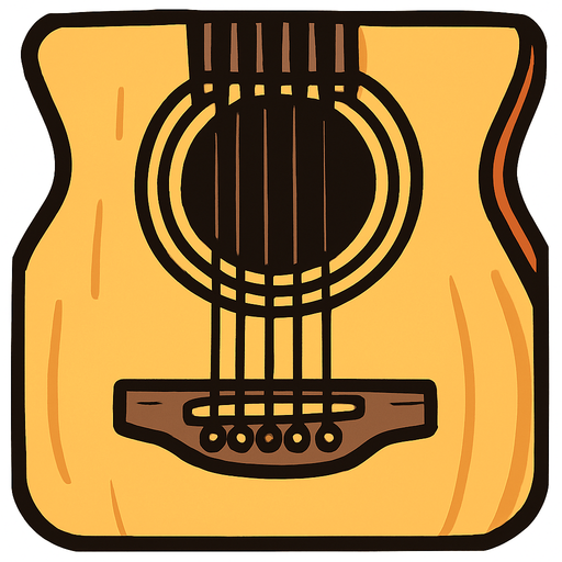 gitar teli.
In-Game asset.  2d.  High contrast.  No shadows