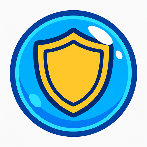 shield buble.
In-Game asset.  2d.  High contrast.  No shadows