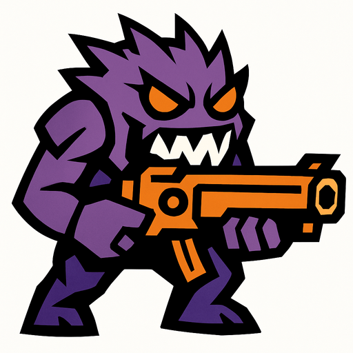 shooter enemy.
In-Game asset.  2d.  High contrast.  No shadows