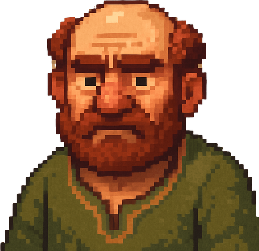 Not sick viliger pixel art