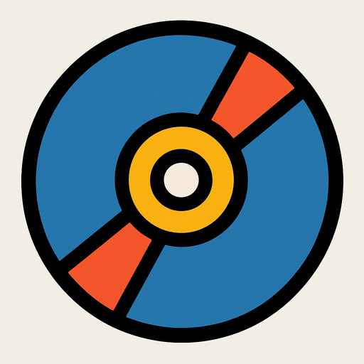 CD.
In-Game asset.  2d.  High contrast.  No shadows