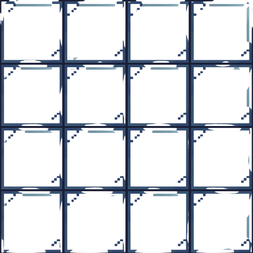 Pixel art polished steel tile floor, medium blue grey, repeating.
In-Game asset.  2d.  High contrast.  No shadows